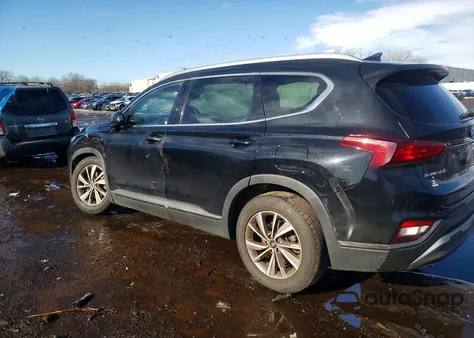 2019 Hyundai Santa Fe Sel z USA, uszkodzony, nr VIN 5NMS3CADXKH093714